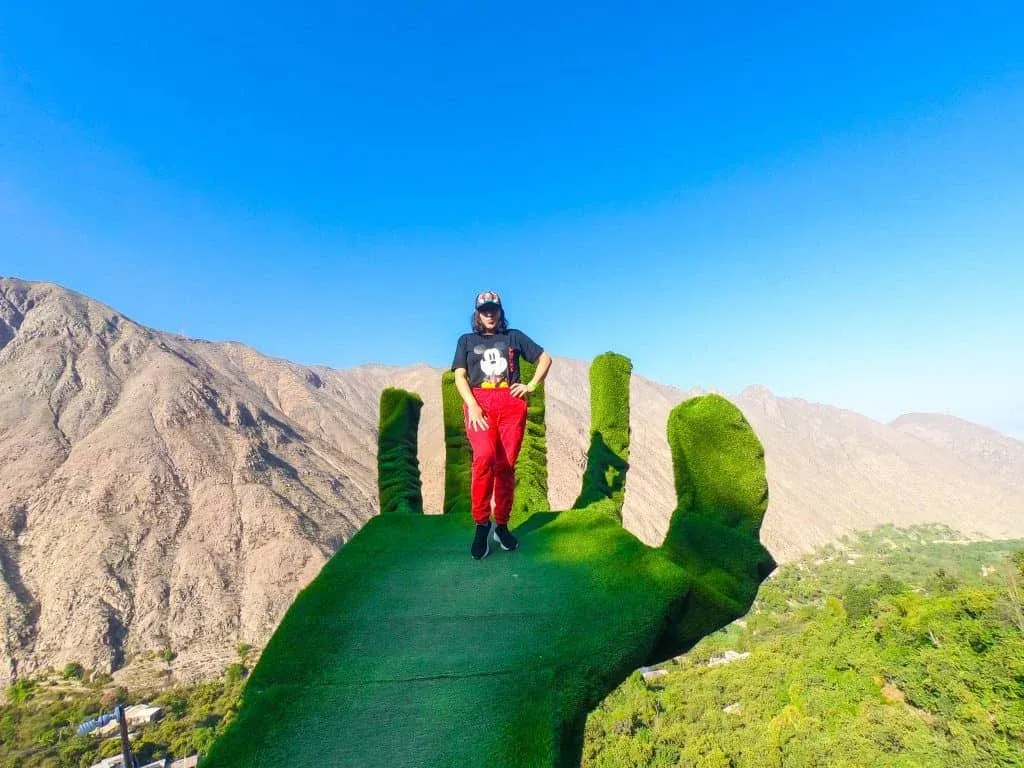 Monumento en el mirador de San Mateo de Otao